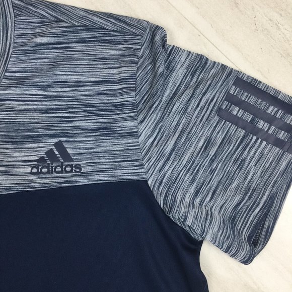 Adidas Essentials XL Color Block Tech Tee - Picture 4 of 7